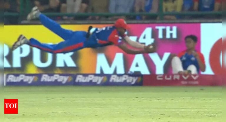 Dushmantha Chameera's Incredible Catch Steals the Show in DC vs. KKR