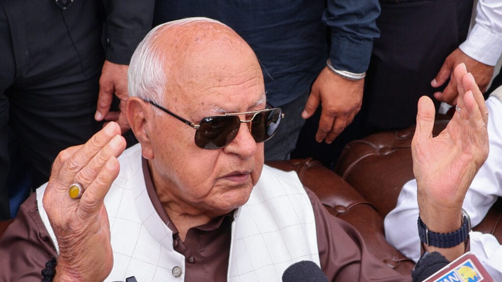 Farooq Abdullah Responds to Congress's 'Missing' PM Modi Remark