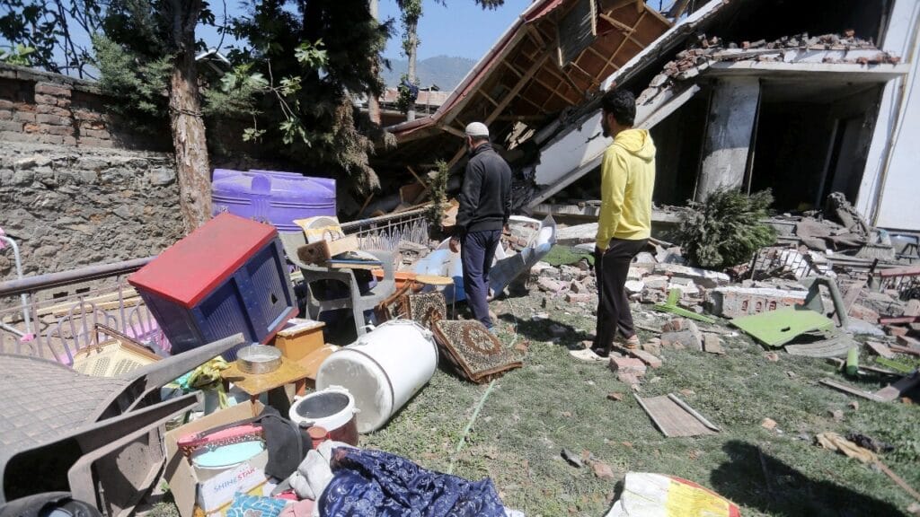 Houses of Suspected Terrorists Razed in Kashmir After Deadly Pahalgam Attack