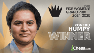 Humpy Koneru Wins Pune Women's Grand Prix in Dramatic Finish