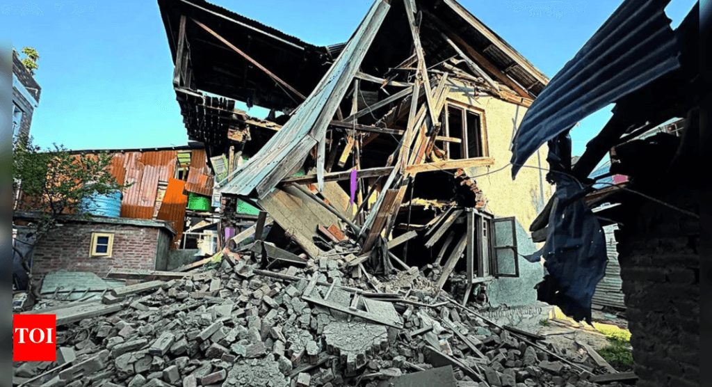 J&K Authorities Demolish Homes of Terrorists Involved in Pahalgam Attack