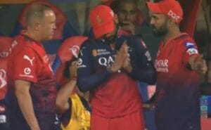 Kohli's Hand Gesture Sparks Buzz, Karthik Praises 'Absolute Champion'