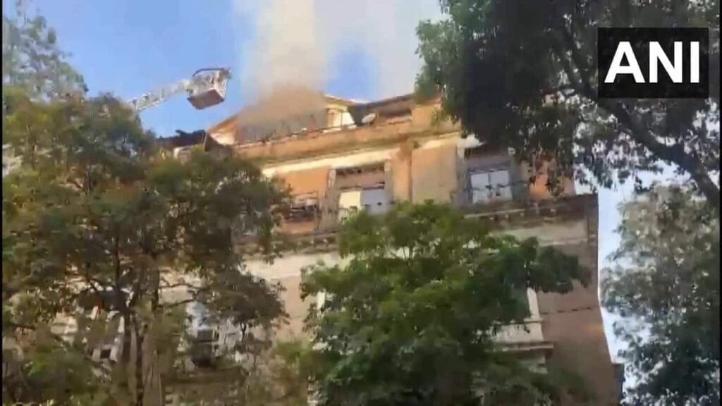 Major Fire Engulfs ED Office in Mumbai