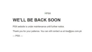 Pakistan Stock Exchange Down Amidst Tensions