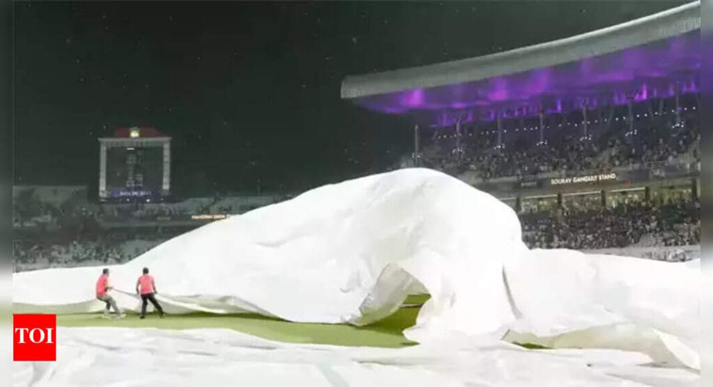 Rain Stops Play! KKR vs PBKS Match Abandoned at Eden Gardens