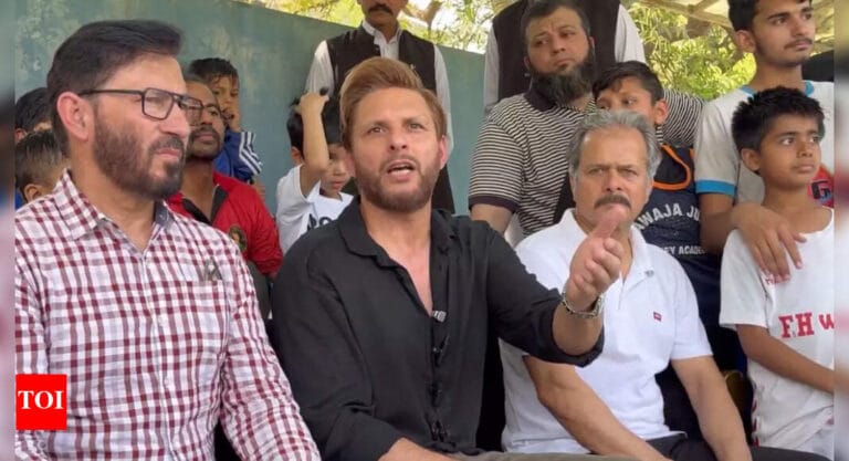 Shahid Afridi Slams India Over Pahalgam Terror Attack, Calls for Peace