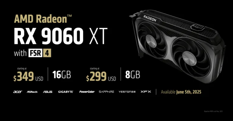 AMD Throws Down the Gauntlet: RX 9060 XT Takes Aim at Nvidia's RTX 5060
