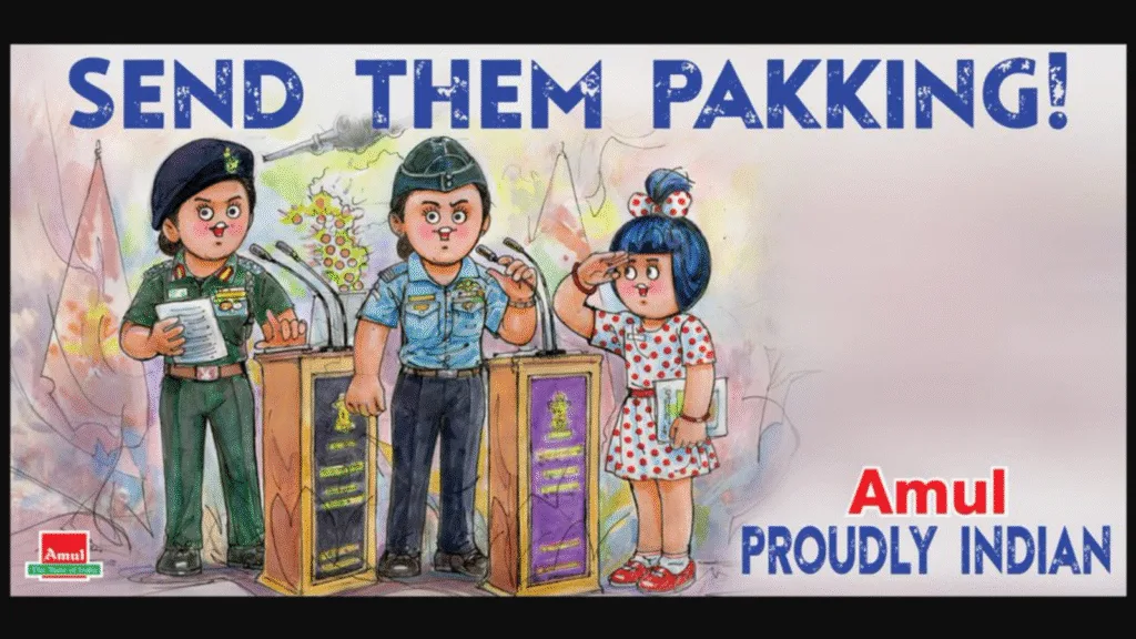 Amul's 'Send Them Pakking' Ad Wins Hearts Amid India-Pakistan Tension