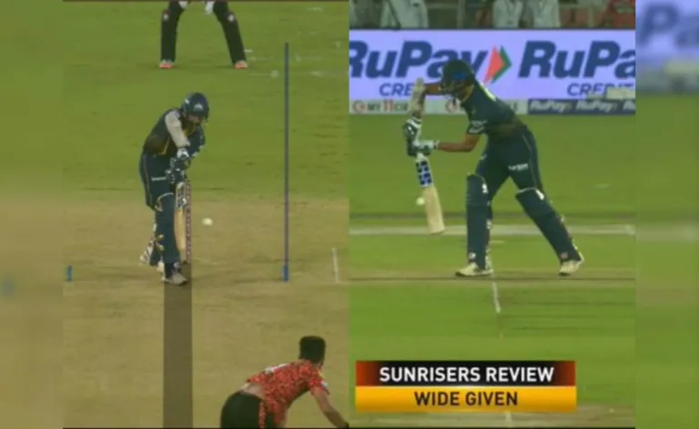 Broadcaster's DRS Blunder During GT vs SRH Game Leaves Internet In Splits