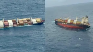 Cargo Ship Sinks, Oil Spill Expected in 48 Hours - Kerala on High Alert