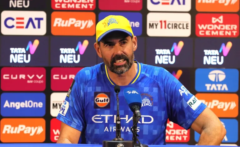 CSK at the Bottom: Fleming Takes Responsibility, Eyes Strong Comeback