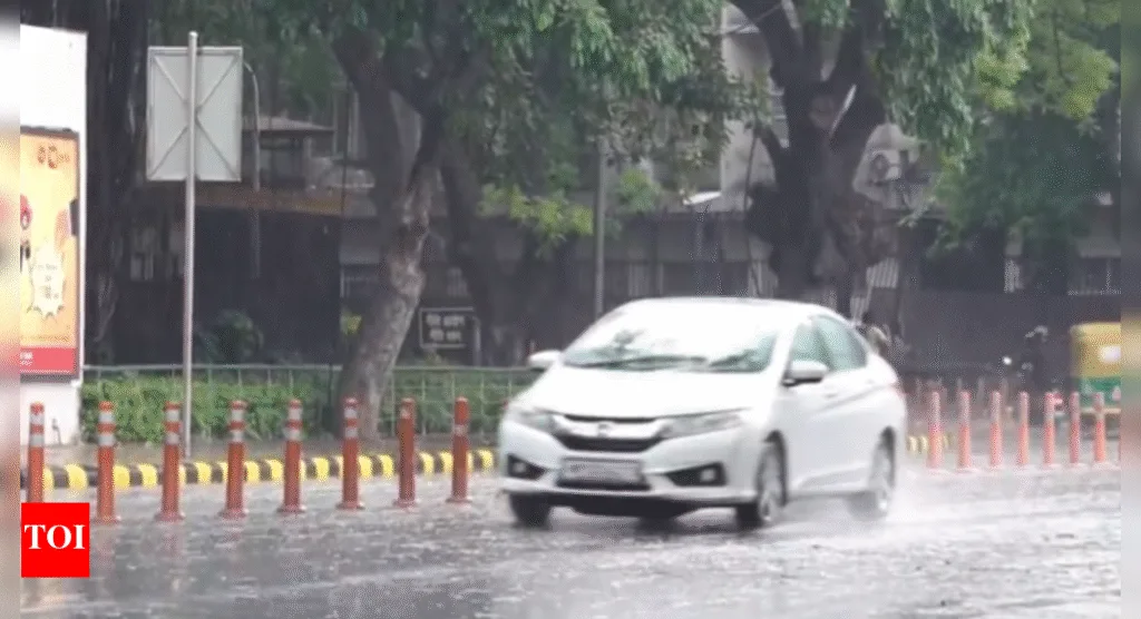 Delhi Drenched: Heavy Rainfall Offers a Break from Scorching Heat