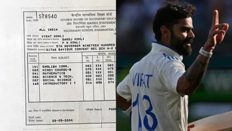 From Marksheet to Master: The Story Behind Virat Kohli's Viral CBSE Scores