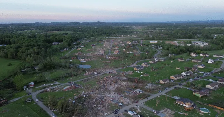 Horror Movie Scene: Kentucky City Reeling from Devastating Tornadoes