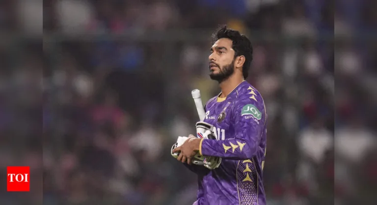 IPL 2025: KKR Makes Bold Decision Dropping Venkatesh Iyer Against CSK