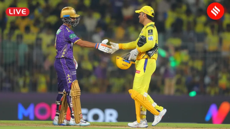 IPL 2025: KKR vs CSK Predicted Playing 11 Live Updates