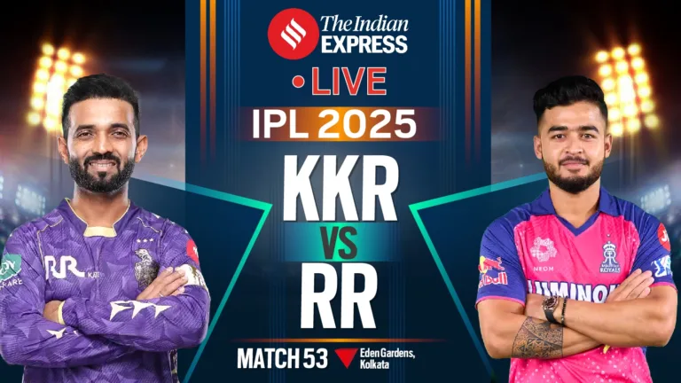 IPL 2025, KKR vs RR Highlights: Riyan Parag’s fireworks Shubham Dubey’s late hits in vain as KKR win Eden Gardens thriller by 1 run