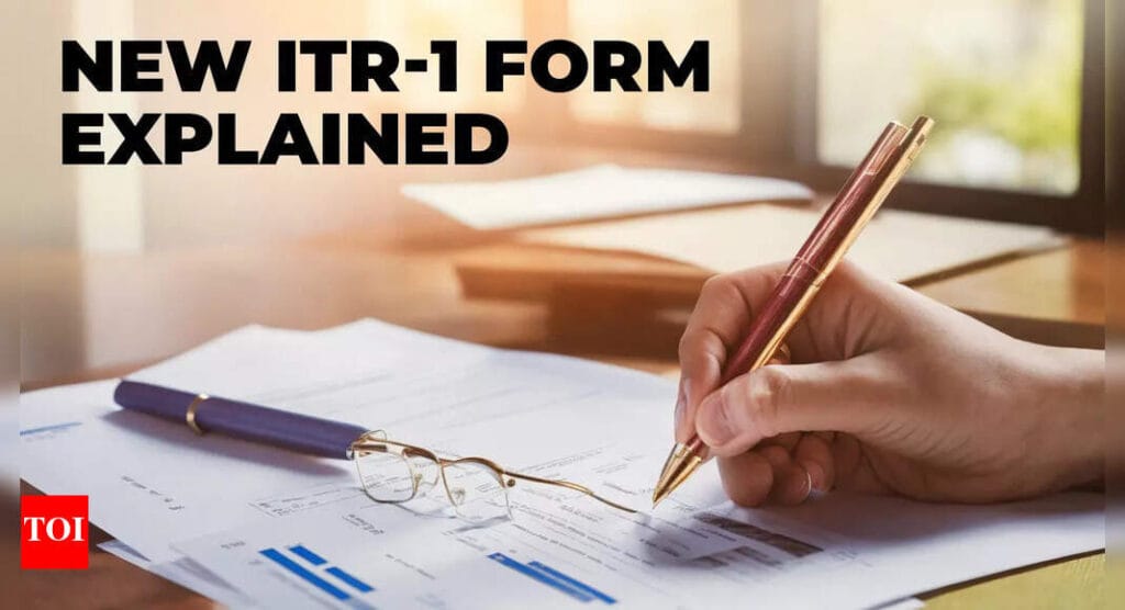 ITR Filing:  अब सरल हो गया है!  नया ITR-1 फॉर्म आया,  क्या है बदलाव?