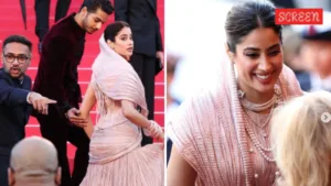 Janhvi Kapoor Stuns in Sridevi-Inspired Couture at Cannes 2025