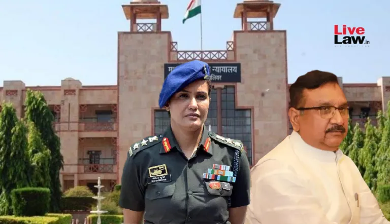 Madhya Pradesh Minister Faces High Court Scrutiny Over Controversial Colonel's Remark