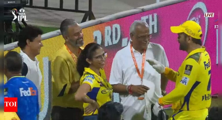 MS Dhoni's Last Dance at Chepauk? Emotional Farewell Goes Viral