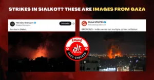 Old Gaza Conflict Images Go Viral as False Proof of Indian Strikes in Pakistan