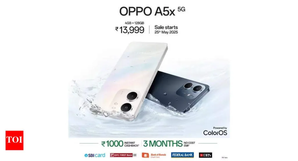 Oppo's New A5x 5G:  Tough, Affordable, and Supercharged Battery