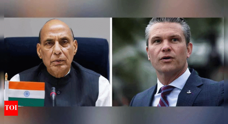 Rajnath Singh Speaks with US Counterpart Pete Hegseth After Pahalgam Terror Attack