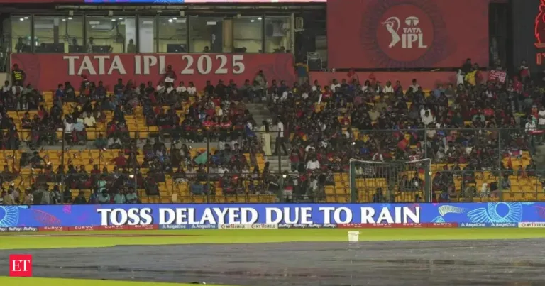 RCB vs CSK Weather Update: Will Rain Wash Out Bengaluru Clash?