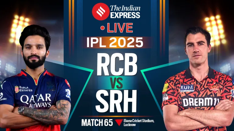 RCB vs SRH Live Score: Shepherd Strikes, Hyderabad Sets 187/5 Target in Lucknow