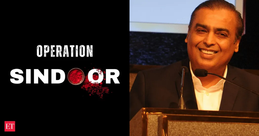 Reliance Backtracks: 'Operation Sindoor' Trademark Filing Was 'Inadvertent'