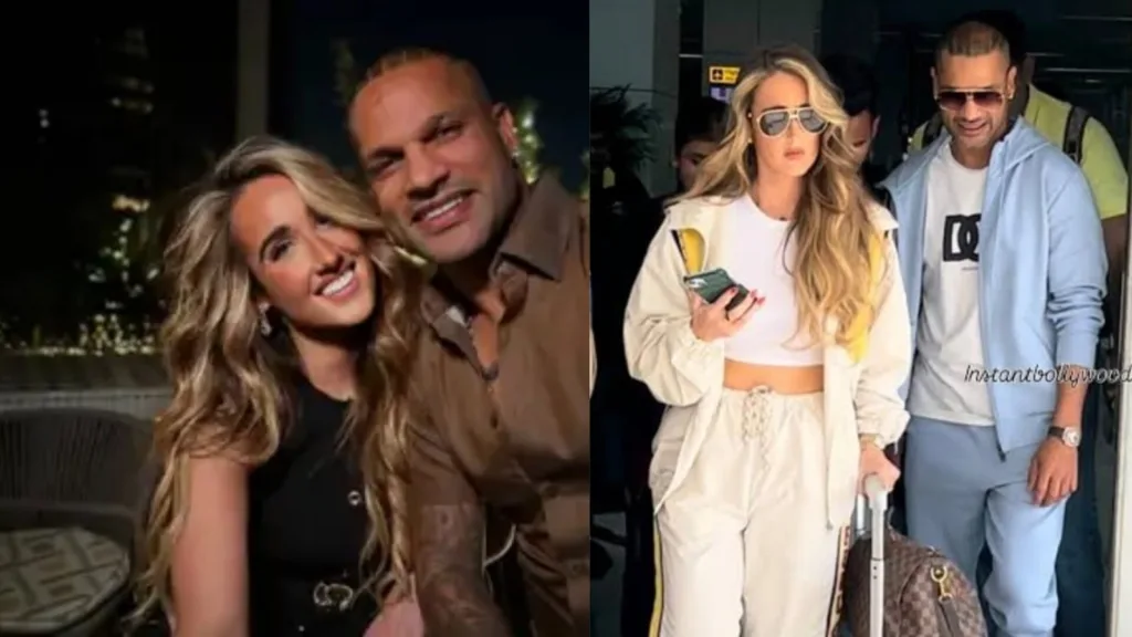 Gabbar ❤️  का प्यार सच हो गया! Shikhar Dhawan ने Sophie Shine के साथ रिश्ता कन्फर्म किया