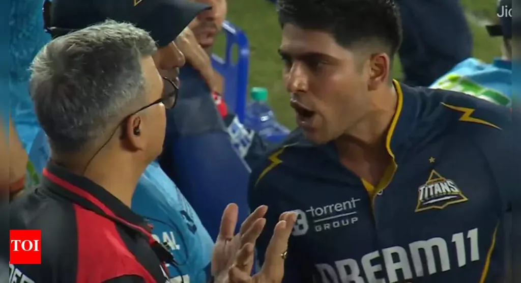 Shubman Gill का गुस्सा, Umpire से है तनाव!
