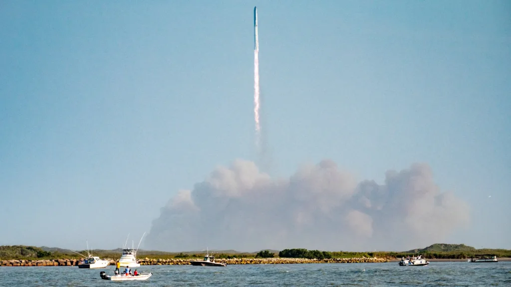 SpaceX's Starship Reaches for the Stars, Faces Challenges on Flight 9
