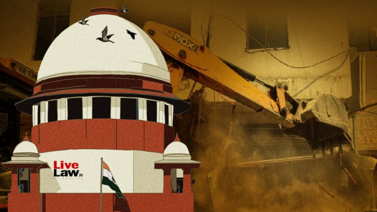 Supreme Court: No Regularisation for Illegal Construction