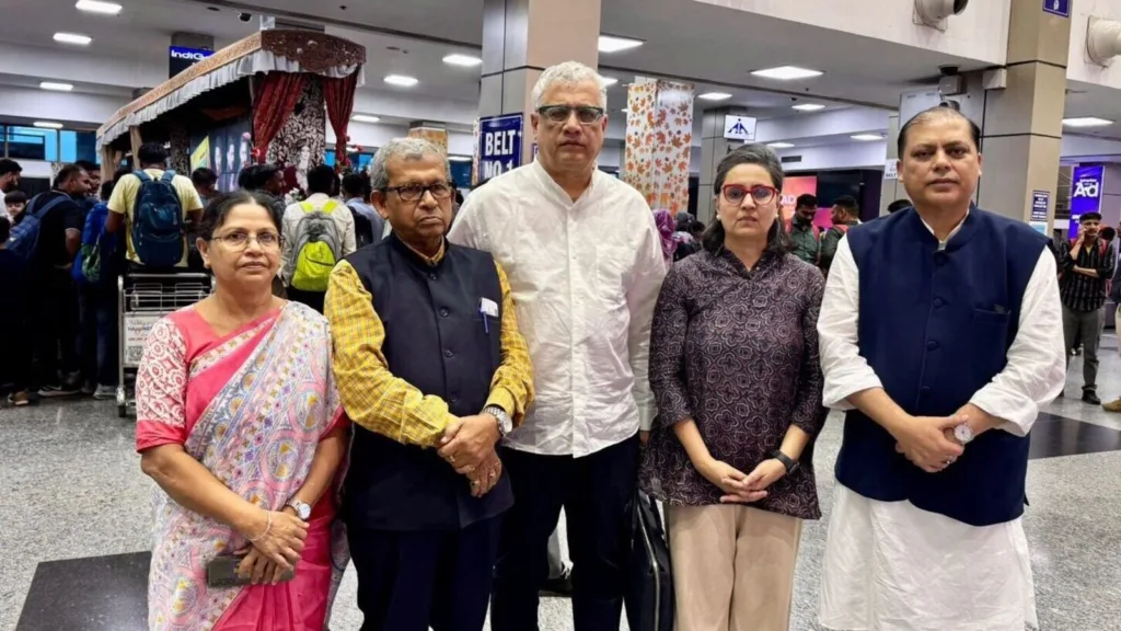 TMC Leader's Terrifying Flight: Delhi-Srinagar Turbulence Leaves Passengers in Panic