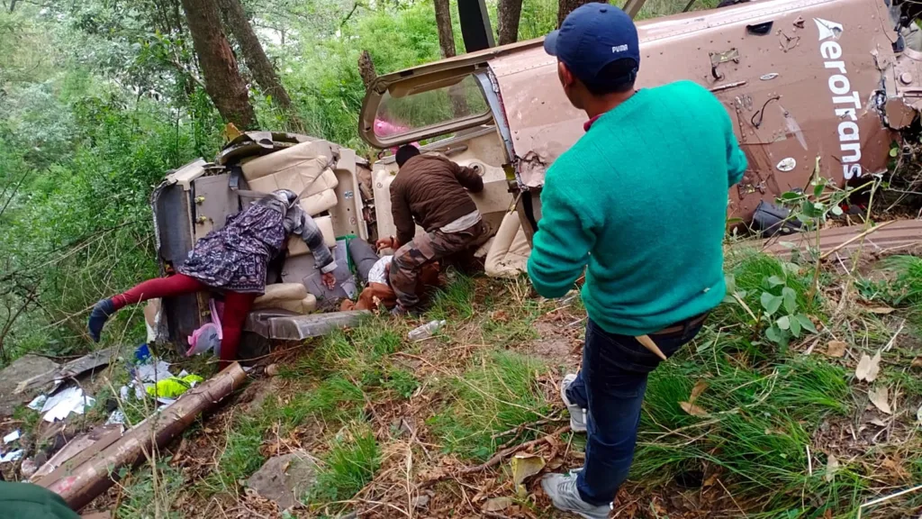 Tragedy in Uttarakhand: Helicopter Crash Claims 5 Lives, 1 Injured