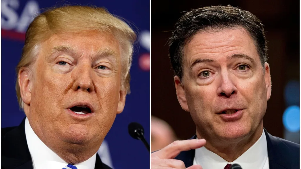 Trump Accuses Comey of Threat After Seashell Instagram Post