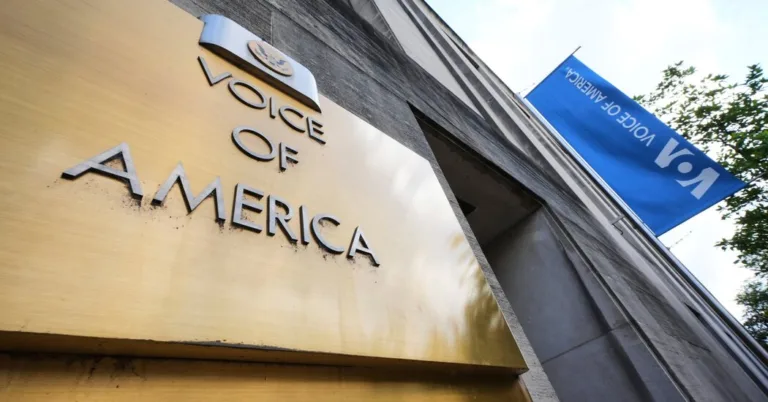 Trump Administration Sacks Nearly 600 Voice of America Staff