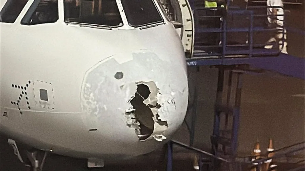 Turbulent Flight: IndiGo Pilots Denied Route Deviation Amidst Hailstorm