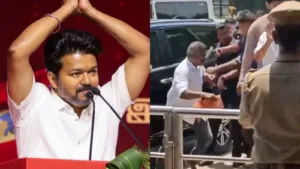 Vijay Airport Incident Sparks Debate