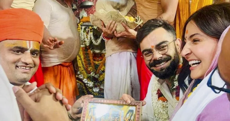 Virat Kohli and Anushka Sharma Seek Blessings at Ayodhya's Ram Temple